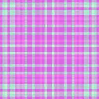 Magazine tartan fabric plaid, majestic texture pattern textile. Length check background seamless in light and purple colors. vector