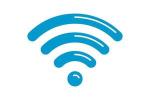 Wi Fi symbol signal connection. wireless internet technology sign. Wifi network communication icon. vector