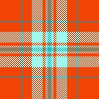 Scottish tartan background, veil plaid texture fabric. Pano check pattern textile seamless in teal and bright colors. vector