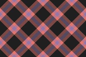 Tartan plaid background, diagonal check seamless pattern. fabric texture for textile print, wrapping paper, gift card, wallpaper. vector