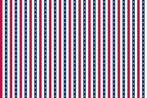 USA background with elements of the American flag. Abstract seamless pattern design for Independence day. vector
