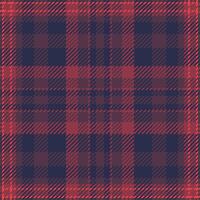 Customized pattern seamless , apparel textile background plaid. Frame fabric check texture tartan in red and pink colors. vector