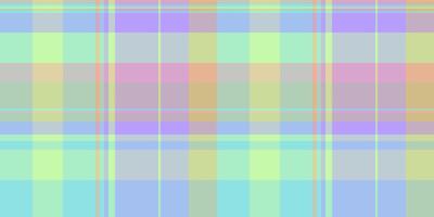 Bag plaid fabric pattern, vertical seamless texture textile. Christmas ornament tartan check background in light and blue colors. vector