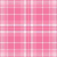 Grunge texture tartan , italian seamless textile plaid. Tiny pattern fabric check background in red and light colors. vector