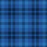 Cyan check seamless texture, formal tartan fabric background. Vichy textile plaid pattern in blue and cyan colors. vector