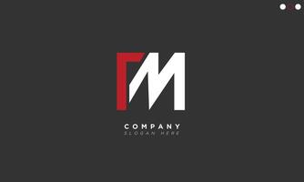 TM Alphabet letters Initials Monogram logo vector