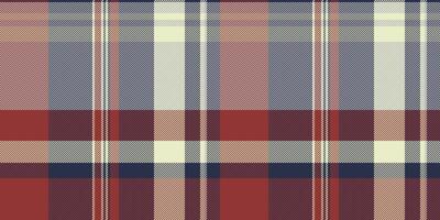 Setting texture background, iconic textile pattern seamless. Tradition check tartan fabric plaid in dark and red colors. vector