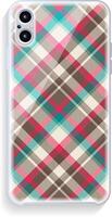 Mobile phone cover design. Template smartphone case pattern. vector