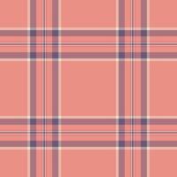Complexity check seamless pattern, us background tartan texture. Geometrical plaid textile fabric in red and light colors. vector