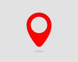 Map icons. Marker pointer. Pin location icon. GPS navigation symbol. vector