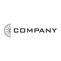 precision rim icon logo design template vector