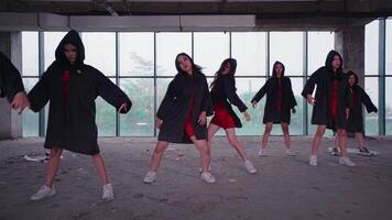 Synchronized Dance Performance in Abandoned Space video