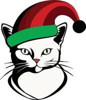 Draw character design ,cat Icon Set Design vector