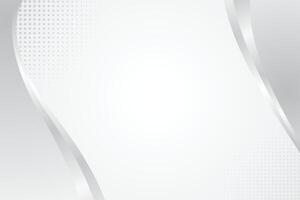 White background with metallic effect vector