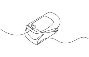 Digital device to measure oxygen saturation in human vector