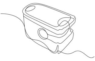 Digital device to measure oxygen saturation in human vector