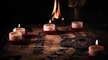 Witchcraft Halloween Ouija Board Game photo