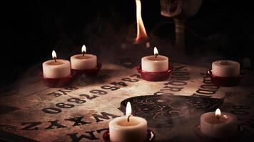 Magical Halloween Game Ouija Board photo