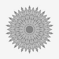 A gray and white design with a star pattern vector