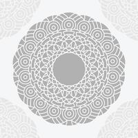 A circular pattern with a white background vector