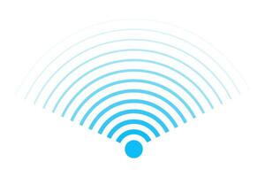 Sonar sound waves icons wireless wifi, radial line media, Radio, radar station signal. Scan, rings circle ripples vector