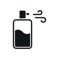 A perfect blend of simplicity and modern design, the air freshener icon delivers a fresh and minimalistic graphic concept. vector