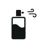 The icon for air fresheners combines simplicity with a modern aesthetic delivering vector