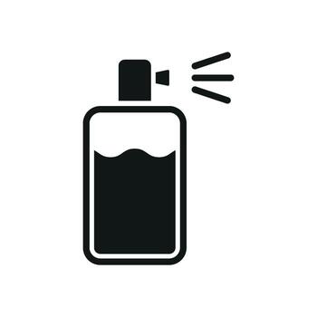 The air freshener icon is crafted with a simple yet modern design concept creating a clean and stylish graphic representation. vector