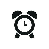 A simple and contemporary approach to creating a graphic design for an alarmclock icon vector
