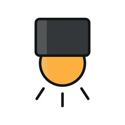 Light bulb icon concept balancing simplicity and modern design trends seamlessly