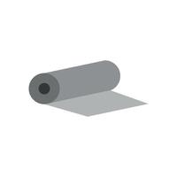 With a simple and modern concept, the fabric roll tailor icon delivers a clear and elegant graphic for fashion designs and tailoring themes. vector