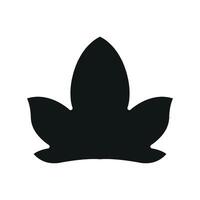 A minimalist and contemporary take on leaf icon design showcasing modern concept graphic styles vector