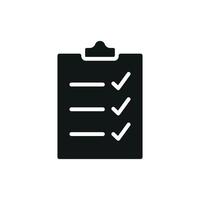 A clipboard stationery icon merges utilitarian aesthetics with stylish modern design principles vector