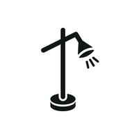 A floor lamp icon celebrates simplicity and elegance through its minimal and modern design features The floor lamp icon integrate vector