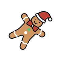 A gingerbread design inspired by simplicity and modern aesthetics highlights its festive nature through clean lines geometric balance and subtle patterns vector