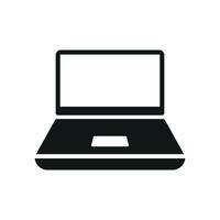 Designed for clarity and ease of use the laptop stationery icon blends basic design with contemporary elements to create a timeless graphic vector