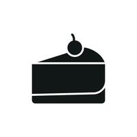 The essence of cheesecake is captured in a modern and simple design using clear shapes balanced proportions and minimal textures for a refined appearance vector