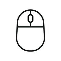 The design of the mouse stationery icon embodies a minimalist and modern approach creating a basic yet visually effective graphic element vector