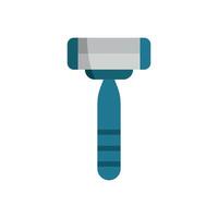 A razor bathroom icon features minimalistic lines and a contemporary design approach vector