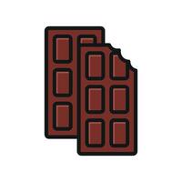 A modern chocolate bar icon achieves an elegant balance by combining sleek geometry muted tones and minimalistic accents that define its universal appeal vector