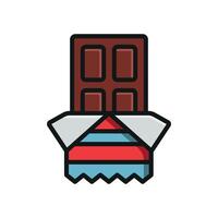 The minimalist concept of a chocolate bar uses bold lines and monochromatic tones to create a visually striking design perfect for contemporary aesthetics vector