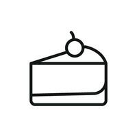 A modern cheesecake icon captures the desserts elegance with simple shapes muted colors and smooth textures to create a fresh and sophisticated design vector