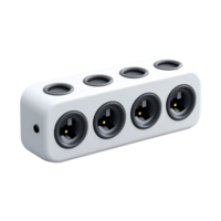 Modern Power Strip with Multiple Sockets png