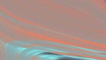 Animated of Pastel orange and teal swirling lines create a soft texture, suitable for backgrounds, graphic design projects, or artistic concepts. 4k animation video