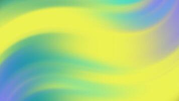 Blurred background in vibrant yellow, green, blue, and purple colors. Suitable for website headers, presentations, and colorful designs. 4k Animation video