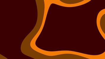 Abstract brown and orange wavy lines make up a dark background. Ideal for websites, posters, or graphic design projects. Vibrant and dynamic. video