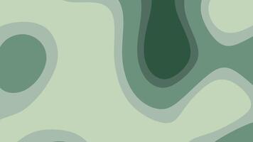 A green and white abstract background with a wavy pattern video