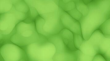 Green abstract background with many different shapes video