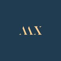 abstract letter logo Design. This is a Simple and modern monogram logo. vector