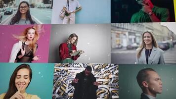 4K Photo Mosaic Opener - After Effects Template motion_graphic